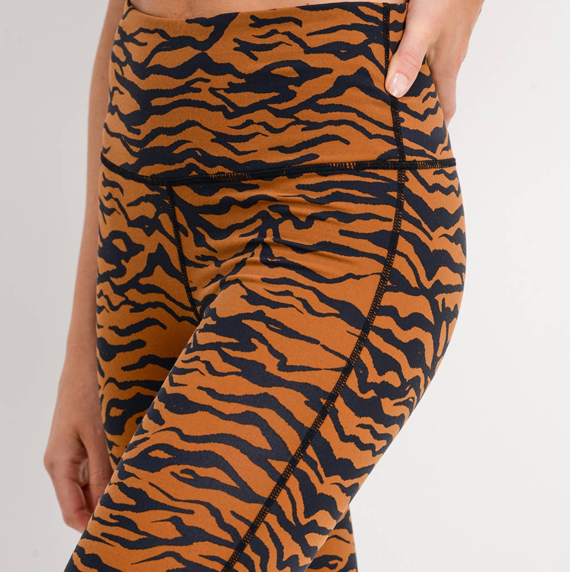 Tiger Print Leggings by Mono B